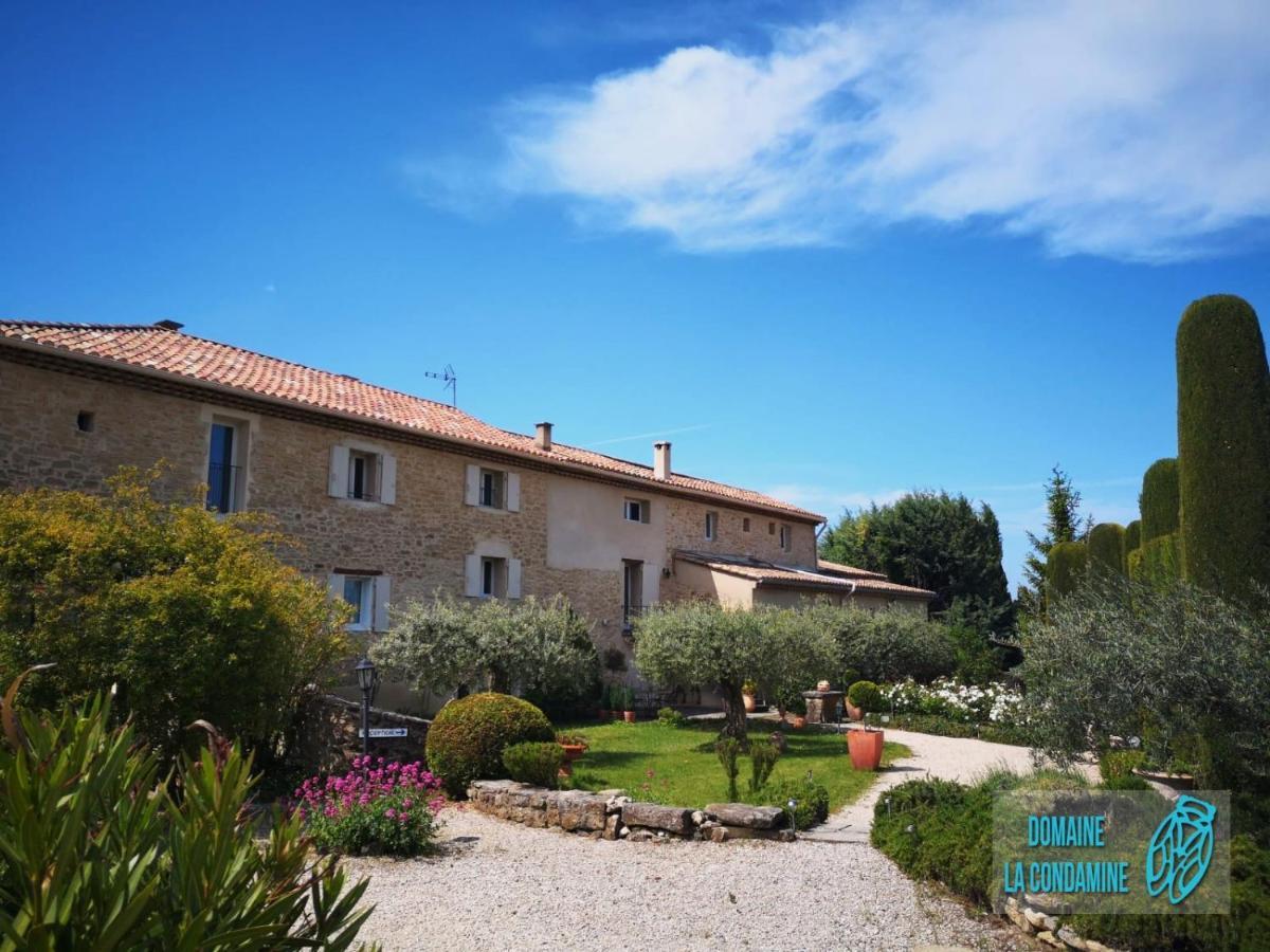 Hotel Domaine La Condamine Crillon-le-Brave Esterno foto