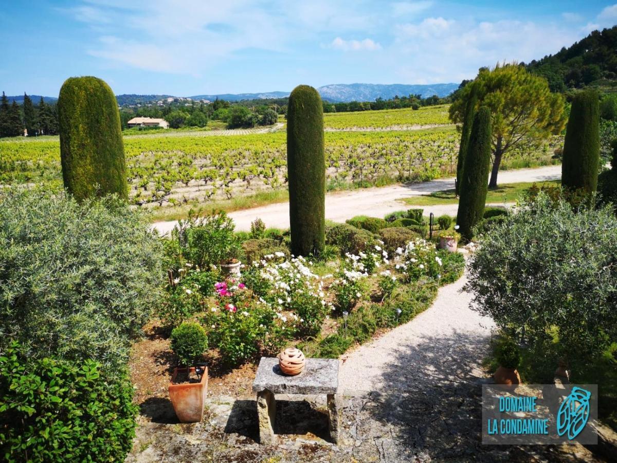 Hotel Domaine La Condamine Crillon-le-Brave Esterno foto